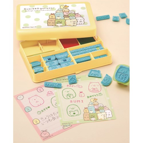 すみっコぐらし イニシャルもメッセージもできちゃう くみかえスタンプおもちゃ こども 子供 女の子 人形遊び 6歳の通販はau Pay マーケット ハピネット オンライン