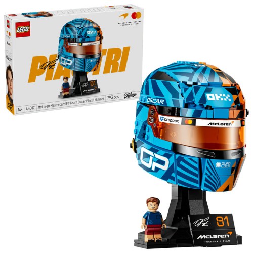 LEGO レゴ McLaren Mastercard F1(R) Team オスカー・ピアストリのヘルメット 43017おもちゃ こども 子供 レゴ ブロック 14歳