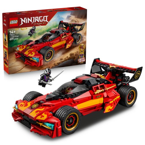 LEGO レゴ ニンジャゴー X-1 ニンジャ・チャージャー＜15周年記念モデル＞ 71867おもちゃ こども 子供 レゴ ブロック 14歳