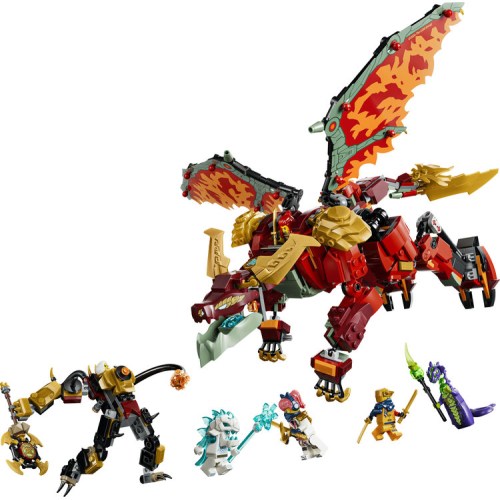 LEGO レゴ ニンジャゴー ワイルドファイヤの変形メカドラゴン 71868おもちゃ こども 子供 レゴ ブロック 9歳