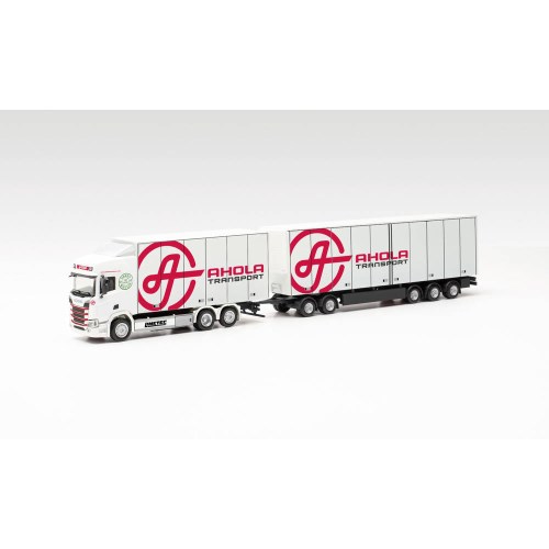 スカニア CR 20 ハイルーフ swedish ボックストラック ’Ahola Transport’1／87【HE315678】(ミニカー)ミニカーの通販は 6,208円