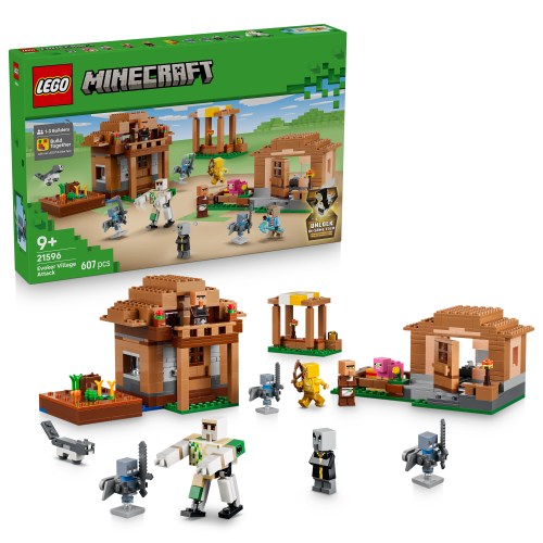 LEGO レゴ マインクラフト エヴォーカーの村襲撃 21596おもちゃ こども 子供 レゴ ブロック 9歳