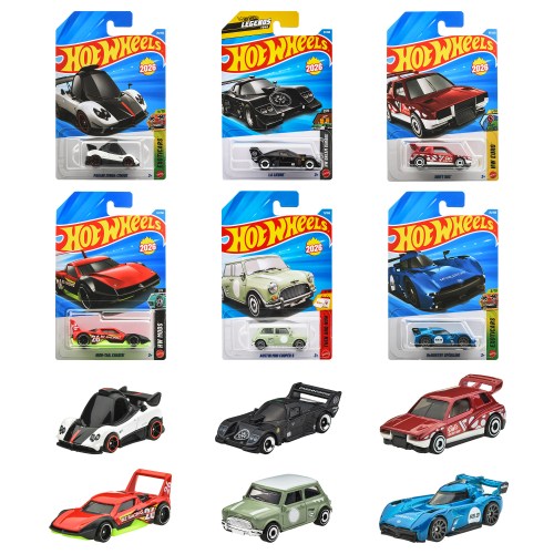 【2026年3月発売】ホットウィール ベーシックカー アソート(C4982-98RC)【BOX販売】おもちゃ こども 子供 男の子 ミニカー 車 くるま 3歳