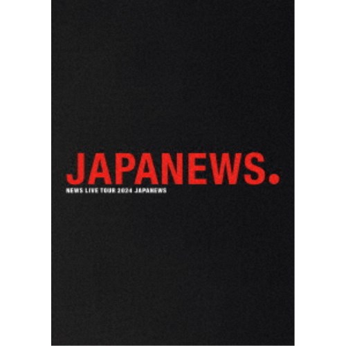 NEWS／NEWS LIVE TOUR 2024 JAPANEWS《通常盤》 【DVD】の通販はau PAY