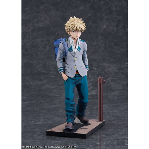 1／8 『僕のヒーローアカデミア』 爆豪勝己 雄英高校制服 二次元化Ver. (塗装済み完成品フィギュア)