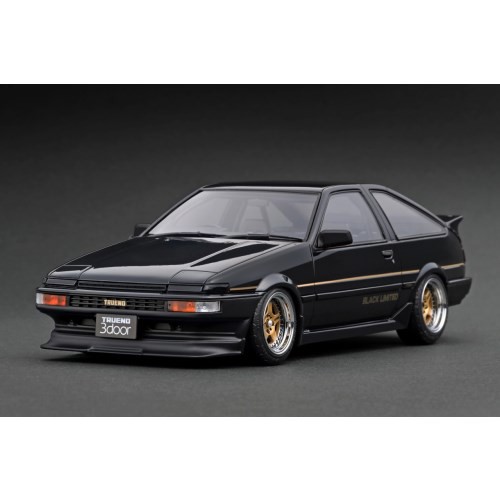 ignition model 1／18 Toyota Sprinter Trueno (AE86) 3Door GT Apex Black Limited 【IG3490】 (ミニカー)ミニカー