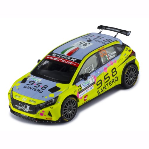 『IXO』 ヒュンダイ i20 N Rally2 2021年モンツァラリー WRC3優勝 ＃35 A.Crugnola／P.Ometto 1／43【RAM848LQ】 (ミニカー)ミニカー