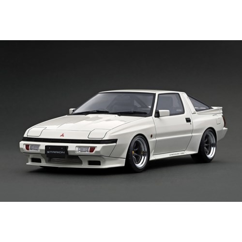 ignition model 1／18 Mitsubishi STARION 2600 GSR-VR (E-A187A) White 【IG3707】 (ミニカー)ミニカー