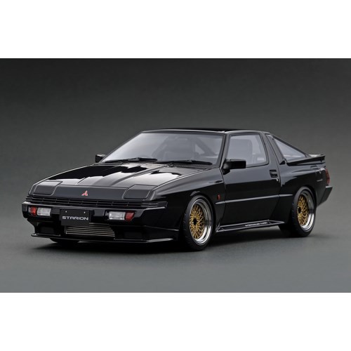 ignition model 1／18 Mitsubishi STARION 2600 GSR-VR (E-A187A) Black 【IG3709】 (ミニカー)ミニカー