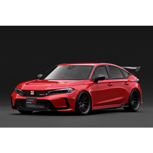 ignition model Honda Civic Type-R J’S Racing (FL5) Red (1／18 Scale)  【IG3937】 (ミニカー)