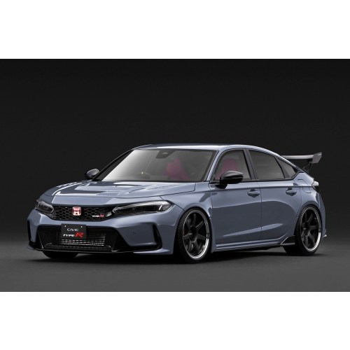 ignition model Honda Civic Type-R J’S Racing (FL5) Gray (1／18 Scale)  【IG3939】 (ミニカー)