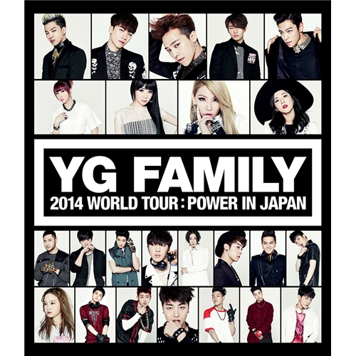 YG FAMILY／YG FAMILY 2014 WORLD TOUR：POWER IN JAPAN 【Blu-ray】