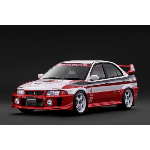 ignition model Mitsubishi LANCER EVOLUTION V (CP9A) White／Red (1／18 Scale)  【IG4021】 (ミニカー)