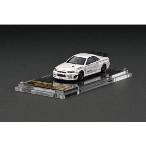 『ignition model』 Nissan Skyline GT-R Mine’s (R34) White (1/64 Scale)【IG2722】(ミニカー)ミニカーの通販は
