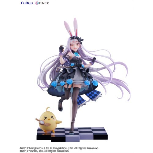 F：NEX 『アズールレーン』 島風 不思議の国のホワイトラビット Ver. 1／7スケールフィギュア 【AMU-FNX1095】 (塗装済み完成品フィ....