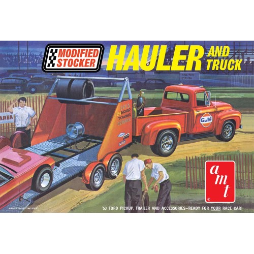 AMT 1／25 1953フォード ピックアップ＆トレーラーセット
