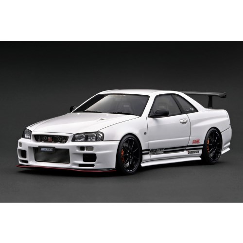 ignition model TOP SECRET 34GT-R (BNR34)  White(1／18 Scale)  【IG3642】 (ミニカー)ミニカーの通販は