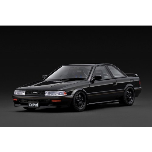 ignition model TOYOTA COROLLA LEVIN GT APEX (AE92) Black(1／18 Scale) 【IG3869】 (ミニカー)