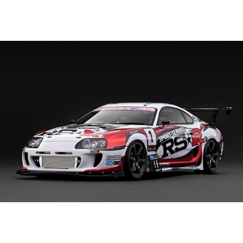 ignition model TOYOTA Supra RZ (JZA80) White (1／18 Scale) 【IG3884】 (ミニカー)