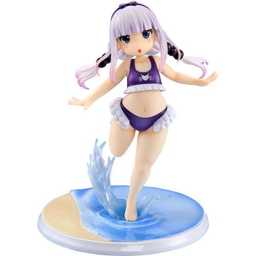 1／6 『小林さんちのメイドラゴン』 カンナカムイ はまべでウキウキ水着Ver.(紫) (塗装済み完成品フィギュア)