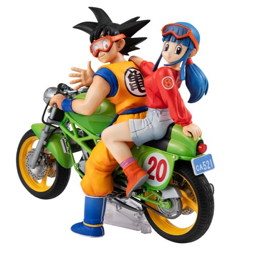 デスクトップリアルマッコイ 『ドラゴンボールZ』 05 孫悟空＆チチ -限定復刻仕様版- (塗装済み完成品フィギュア)