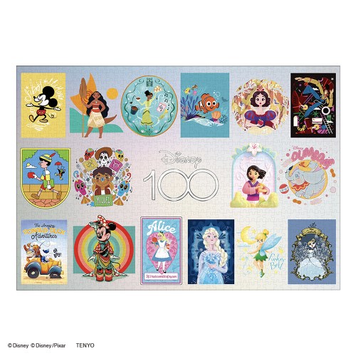 ウォルト・ディズニー　100周年　ディズニーオールキャラクターズ　ジグソーパズル ◇ディズニー 《未使用品》オールキャラクター ジグソーパズル