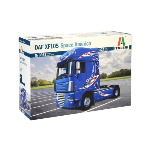 イタレリ 1／24 DAF XF105 スペースアメリカキャブ【IT3933】 (プラモデル) 【再販】
