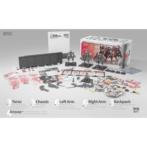 『エンバー：オブシディアンプロトコル』 RDL鉄騎 拡張パック 【GN107R】 (プラキット)