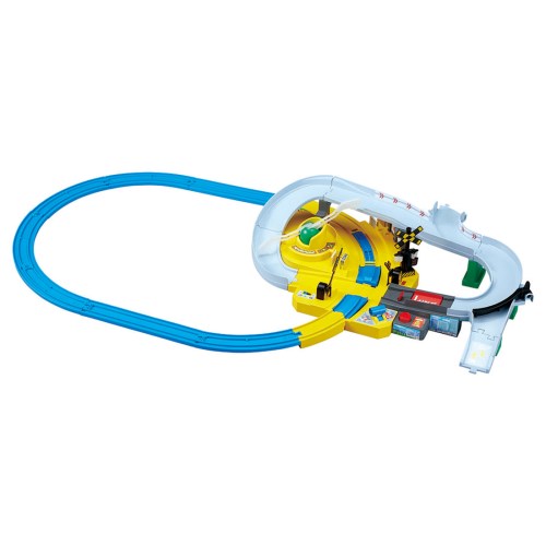 プラレール トミカと遊ぼう！ぐるっとカンカン踏切おもちゃ こども 子供 男の子 電車 3歳