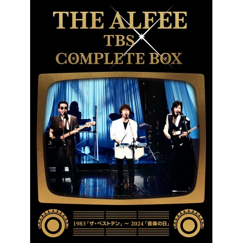 THE ALFEE／THE ALFEE TBS COMPLETE BOX - 1983「ザ・ベストテン」〜 2024「音楽の日」 - 【Blu-ray】