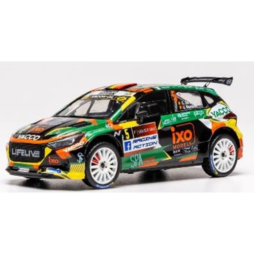 IXO 1／43 ヒョンデ i20 N Rally2 2025年 スパラリー ＃5 C.De Cecco／J.Humblet 【RAM1020】 (ミニカー)