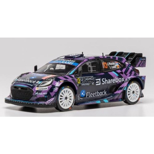 IXO 1／18 フォード プーマ Rally1 2026年 ラリーモンテカルロ ＃13 G.Munster／L.Louka 【18RMC271】 (ミニカー)