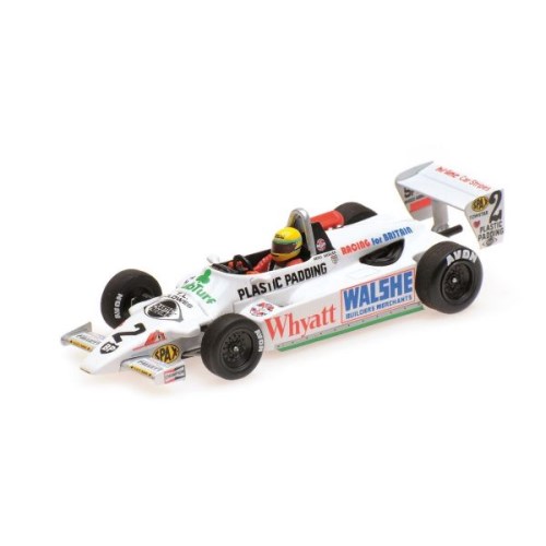 MINICHAMPS 1／43 ラルトトヨタRT3 F3 セナ ’82シルバーストーン【547824392】