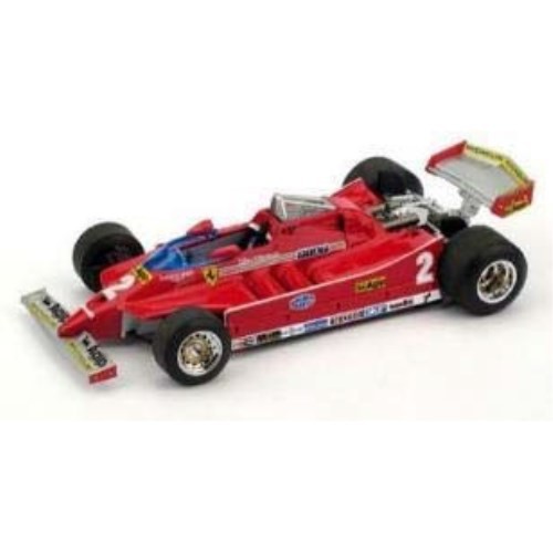 『Brumm(ブルム)』 フェラーリ 126C ターボ 1980年 イタリアGP ＃2 G.Villeneuve 1／43【R447】 (ミニカー)【再販】ミニカーの通販は 6,517円