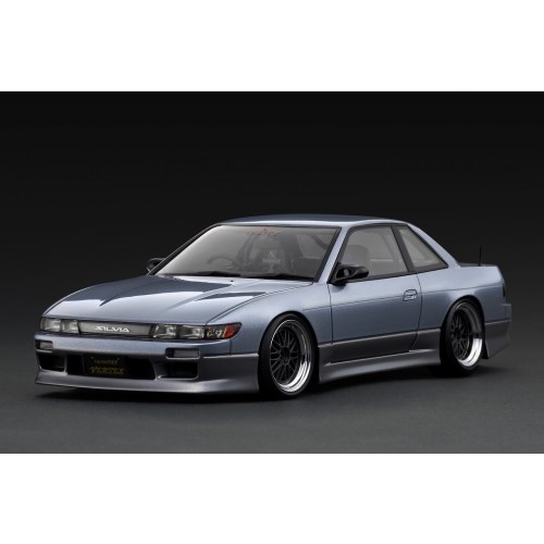 ignition model VERTEX S13 Silvia Blue Silver／Gray (1／18 Scale) 【IG3590】 (ミニカー)