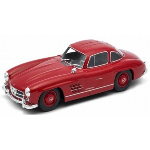 WELLY メルセデスベンツ 300SL(W198)(レッド)1／24【WE24064R1