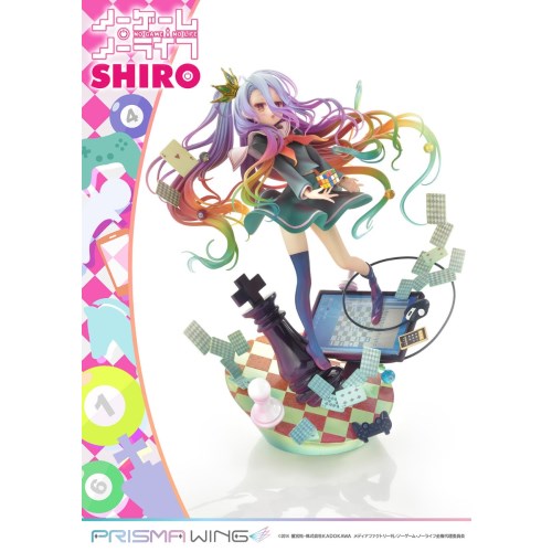 PRISMA WING ノーゲーム・ノーライフ 白 1／7スケール 完成品フィギュア 【PWNGNL-01P】 (フィギュア)