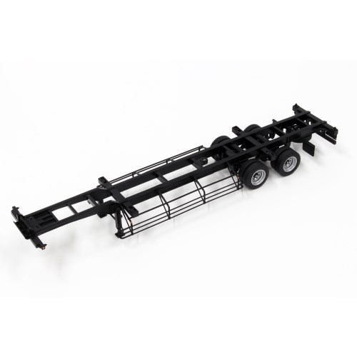 プラッツ×ケンクラフト 1／50 日本トレクス 40フィート 海上コンテナ専用 運搬セミトレーラ ブラック 【KK1008BK】 (塗装済み完成品....の通販は 8,184円