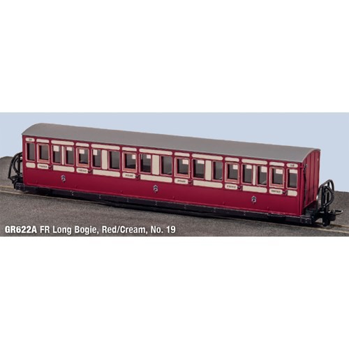 PECO 1／76 OO-9 FR ロング ’ボウサイダー’ コーチ レッド＆クリーム No.19 【PEGR-622A】 (レイアウトアクセサリー)鉄道模型 Zゲージの通販は 13,556円