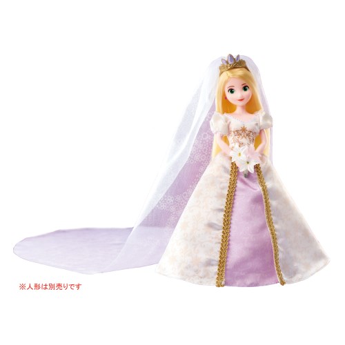 プレシャスコレクション ディズニープリンセス ラプンツェル ドレスセット ウェディングドレス の通販はau Pay マーケット ハピネット オンライン