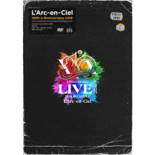 L’Arc-en-Ciel／30th L’Anniversary LIVE 【DVD】 7,110円