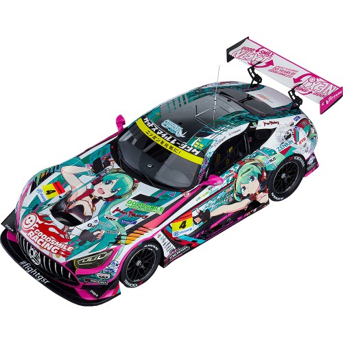 1／18 『初音ミク GTプロジェクト』 グッドスマイル 初音ミク AMG 2020 SUPER GT Okayama Test Ver.【再販】 (塗装済み完成品ミニカー)