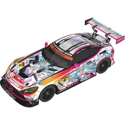 1／43 『初音ミク GTプロジェクト』 グッドスマイル 初音ミク AMG 2021 SUPER GT参戦100戦記念Ver.【再販】 (塗装済み完成品ミニカー)