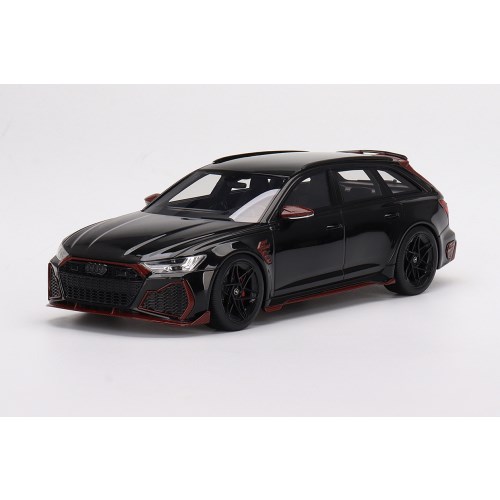 TOP SPEED 1／18 ABT アウディ RS 6 Johann Abt シグネチャーエディション ブラック 【TS0445】 (ミニカー)