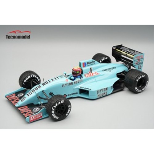 テクノモデル 1／18 マーチ 881 イギリスGP ＃15 1988 Mauricio Gugelmin レインタイヤ車 ドライバーフィギュア付き 【TMD18-424D】 ....