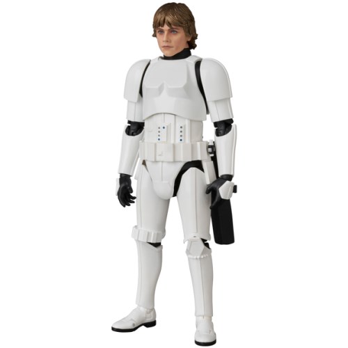 MAFEX 『STAR WARS： A NEW HOPE』 LUKE SKYWALKER(TM)(STORMTROOPER DISGUISE) (可動式フィギュア)