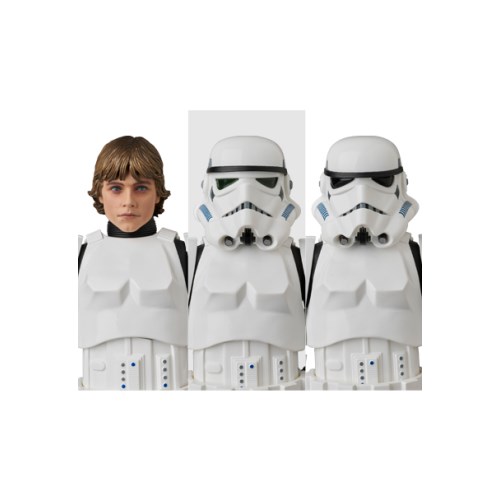 MAFEX 『STAR WARS： A NEW HOPE』 LUKE SKYWALKER(TM)(STORMTROOPER DISGUISE) (可動式フィギュア)