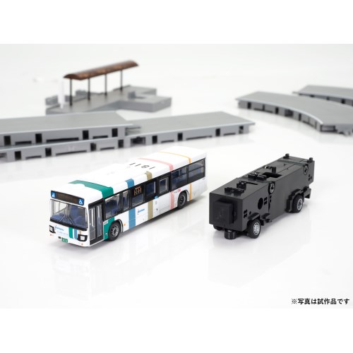 ジオコレ バスコレ走行システム基本セットA5＜いすゞ エルガ西日本鉄道仕様＞ 【337676】 (鉄道模型 コレクション)_3