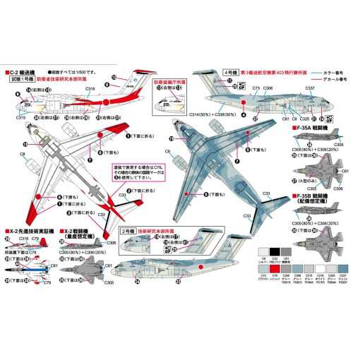 1／700 自衛隊航空機セット1(X-2、F-35A、F-35B×各4機、C-2×2機入り) 【S45】 (プラモデル)おもちゃ  プラモデルの通販はau PAY マーケット ハピネット・オンライン au PAY マーケット－通販サイト