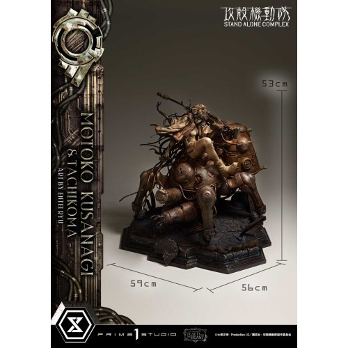ザ・レジェンド・オブ・ビューティ・アンド・ビースト 1／4 『攻殻機動隊 STAND ALONE COMPLEX』 草薙素子＆タチコマ Art byエンテイ...._4